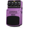 Behringer OD300 pedal de efeito overdrive/distortion roxo, preto
