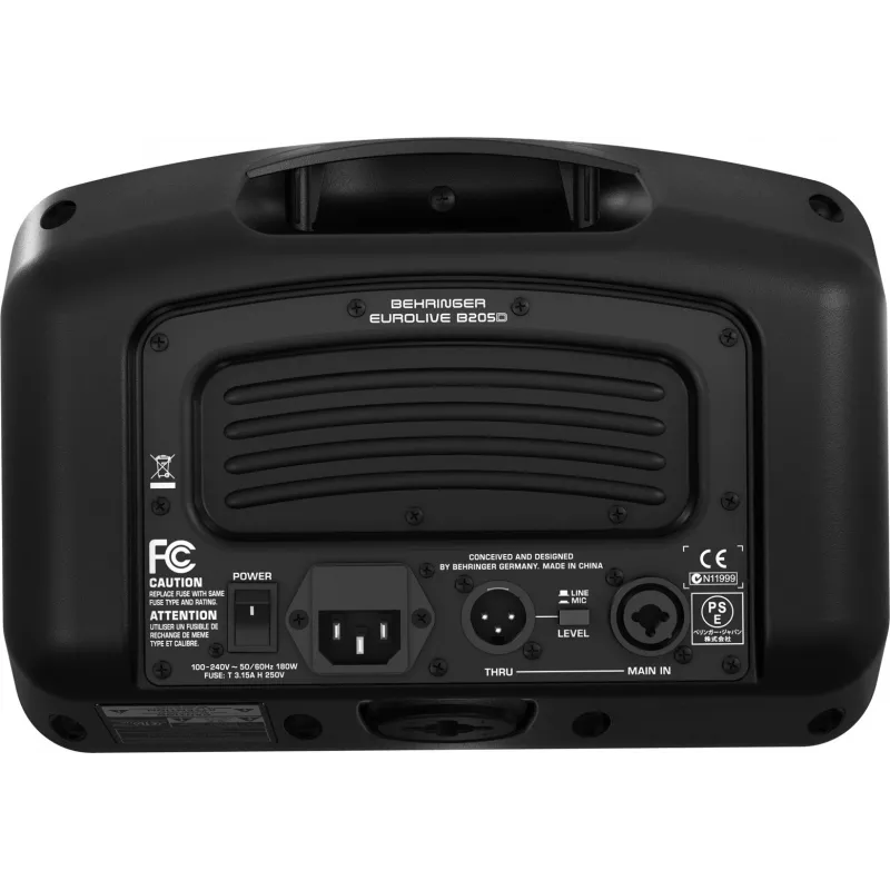 Behringer B205D altifalante monitor pessoal ativo 150W 5,25