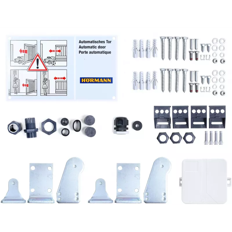 Hormann Rotamatic PL2 868MHz conjunto BiSecure para portões de duas folhas até 8m