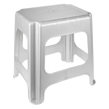 Degrau KEEEPER Maxi Max, cinzento-claro, 41 x 33,5 x 42,5 cm, carga 150 kg, antiderrapante, empilhável