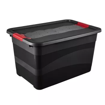 Caixa de transporte KEEEPER Eckhart 59,5 x 39,5 x 34 cm 52 L grafite