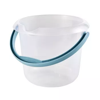 Balde com bico KEEEPER Mika, 5 L, Ø24x20 cm, transparente