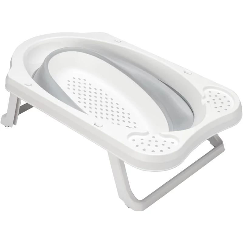 Banheira para bebé dobrável KEEEPER Maja Pure 48x82x23,5 cm cinzento