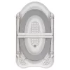 Banheira para bebé dobrável KEEEPER Maja Pure 48x82x23,5 cm cinzento