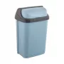 Balde do lixo KEEEPER Rasmus 10L com tampa giratória, azul