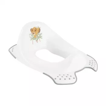 Bacio de treino keeeper com função antiderrapante Ewa Lion King 30x40x15cm branco
