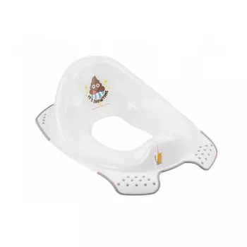 Bacio de treino keeeper com função antiderrapante Ewa Emoji Showtime, branco, 30x40x15 cm