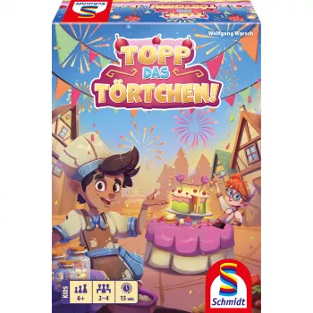 Schmidt Spiele Topp das Törtchen! jogo infantil