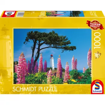 Schmidt Spiele Dornbusch Leuchtturm, Hiddensee puzzle de 1000 peças