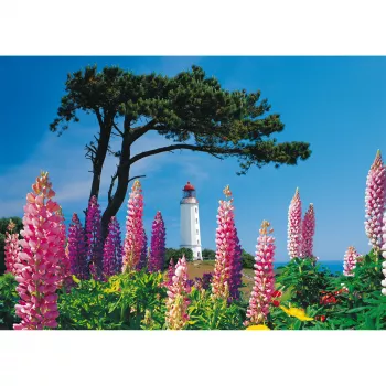 Schmidt Spiele Dornbusch Leuchtturm, Hiddensee puzzle de 1000 peças