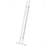 HAILO S80 ProfiStep duo escada combinada, alumínio, 2x15 degraus, carga máx. 150 kg