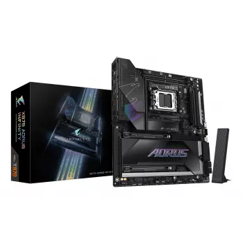 GIGABYTE X870 AORUS INFINITY AM5 placa-mãe ATX, DDR5, 4x M.2, Wi-Fi 7, 2.5GbE