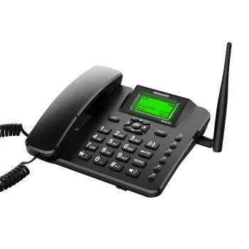 MAXCOM MM 43D telefone de mesa 4G VoLTE com cartão SIM