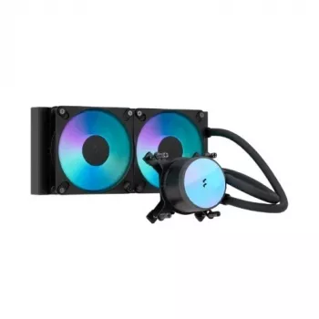 Arrefecedor líquido de CPU All-in-One Fractal Design Radius 240 RGB preto