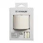 Conjunto STANLEY The Quencher Boot + tampa para palhinha, acessório protetor em silicone para copo térmico 1,18L, Light Cream