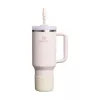 Conjunto STANLEY The Quencher Boot + tampa para palhinha, acessório protetor em silicone para copo térmico 1,18L, Light Cream