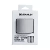 Conjunto STANLEY de 2 capas protetoras e tampas para palhinha para copo térmico 0,89L/0,59L The Quencher Boot + Straw Topper cinzento-claro