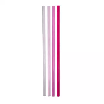 Conjunto de palhinhas STANLEY 4 unid. para The Quencher Travel Tumbler 1,18L rosa