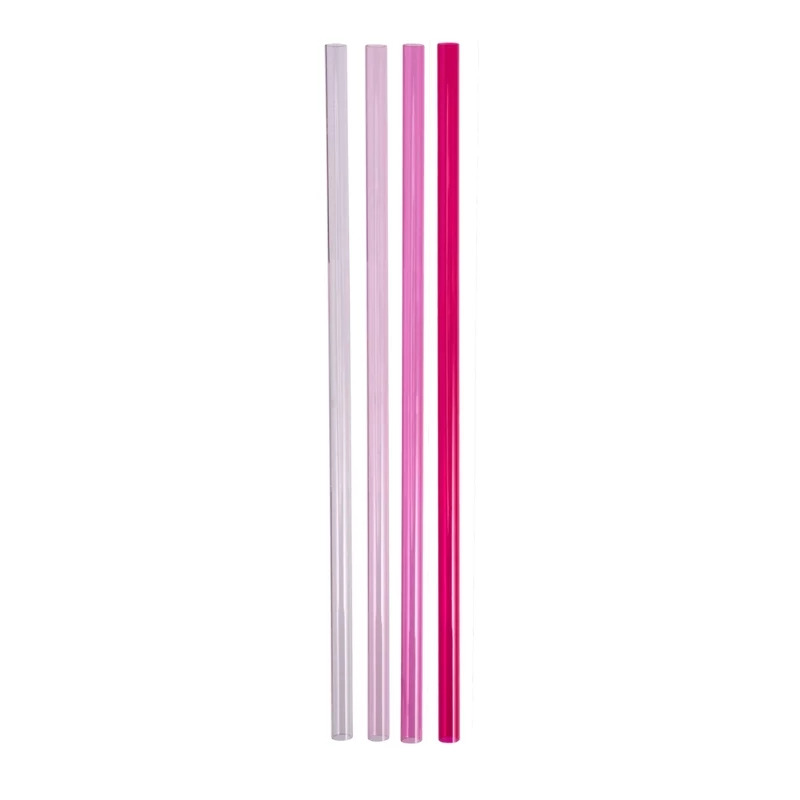 Conjunto de palhinhas STANLEY 4 unid. para The Quencher Travel Tumbler 1,18L rosa