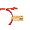 Cabo de patch Cat.7 S/FTP KABELMEISTER, RJ45, TPE, vermelho, 1,5m