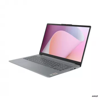 Lenovo IdeaPad Slim 3 15AMN8 portátil 15,6 polegadas Full HD IPS - AMD Ryzen 5, 16GB RAM, 512GB SSD, AMD Radeon 610M, Wi-Fi 6, Arctic Grey