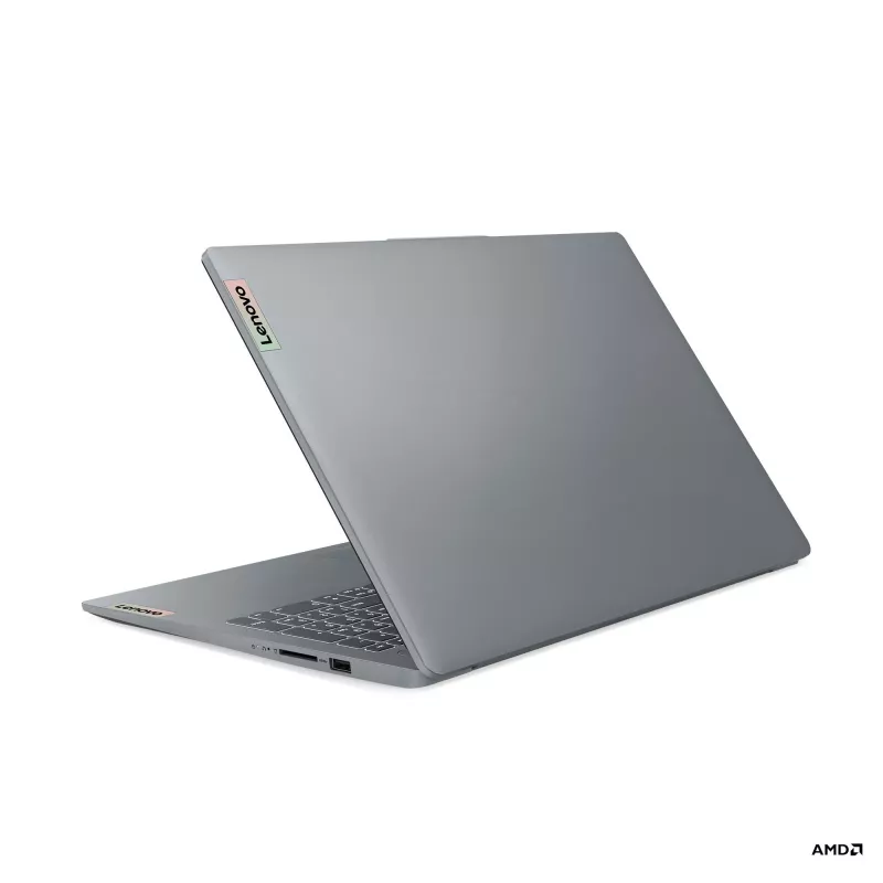 Lenovo IdeaPad Slim 3 15AMN8 portátil 15,6 polegadas Full HD IPS - AMD Ryzen 5, 16GB RAM, 512GB SSD, AMD Radeon 610M, Wi-Fi 6, Arctic Grey