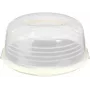 CURVER Caixa redonda para transporte de bolo Ø34,7x15,6 cm Creme