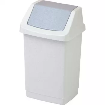 CURVER Click-It Balde de pedal 9L Cinzento 22,9x18,9x38,1cm