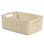 CURVER Cesto Jute S 5L 27x20x11cm Creme