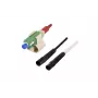 METZ CONNECT 1509QKEA0010-E SC OS2 Ficha monomodo verde de campo, pack de 10