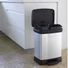 CURVER Balde do lixo com pedal Metallic Deco Bin Duo 10+18L Prateado