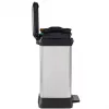 CURVER Balde do lixo com pedal Metallic Deco Bin Duo 10+18L Prateado