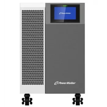PowerWalker VFI 30K TAP PF1 3/3 BE UPS online de dupla conversão, 30kVA/30kW, entrada/saída trifásica, torre, baterias externas