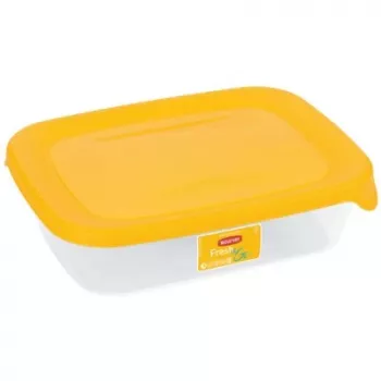CURVER Fresh&Go Recipiente retangular para alimentos 5L Amarelo
