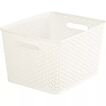 CURVER Cesto My Style L 18L Cesto de armazenamento cor creme