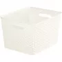 CURVER Cesto My Style L 18L Cesto de armazenamento cor creme