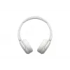 Sony WH-CH530 Auscultadores sem fios on-ear com bateria de 50h, DSEE, multiponto, Branco WHCH530W.CE7