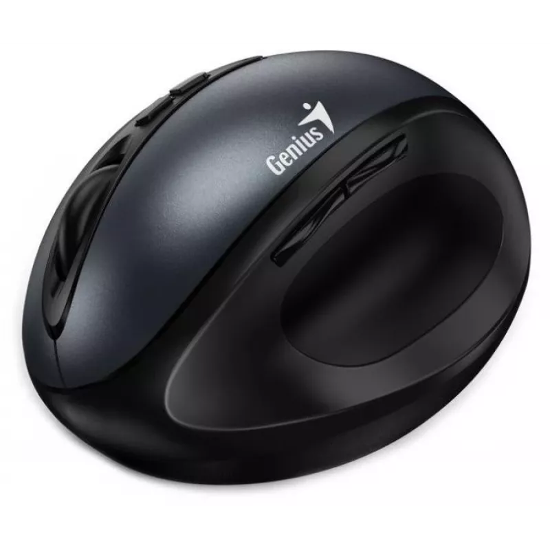Genius Ergo 8300S rato sem fios, 1600 DPI, preto/cinzento
