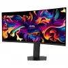Monitor gaming curvo MSI 34 polegadas QD-OLED UWQHD 280Hz (9S6-3DE39T-003)