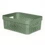 Caixa CURVER Infinity Recycled 11L 36x27x14cm verde