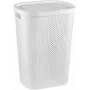 Cesto de roupa CURVER Infinity Recycled 60L 44x35x60 cm branco