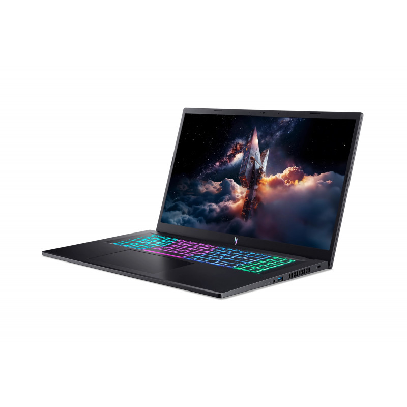 Portátil gaming Acer Nitro V17 ANV17-I31-94F9 17,3 polegadas FHD 144Hz - Intel Core 9 270H, 16GB DDR5, 512GB SSD, GeForce RTX 4060, Windows 11 Home, preto