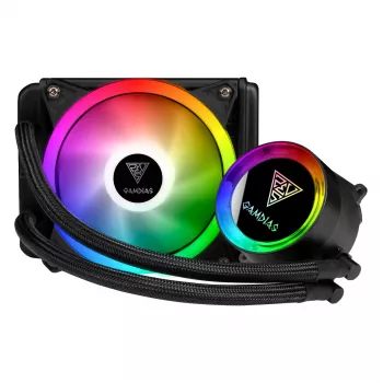 GAMDIAS Chione E2-120 Lite2 ARGB 120mm Refrigeração líquida AIO para CPU