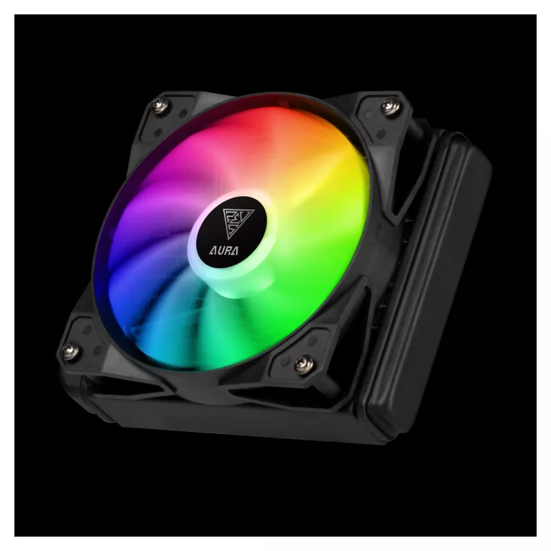 GAMDIAS Aura GL120 120mm ARGB Refrigeração líquida AIO para CPU 16321-01600-30000-G