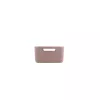 CURVER Cesto Jute S 5L 27x20x11cm rosa - Cesto de armazenamento de juta natural