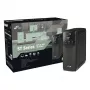 FSP ST 1500 Tower UPS line-interactive 1500VA 900W com 8 tomadas IEC C13, USB e RS-232, proteção contra sobretensão RJ45