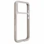 Evelatus Apple iPhone 17 Pro LiveCase Capa híbrida com suporte PC+TPU prateado