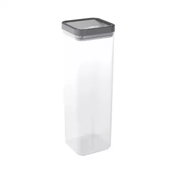 CURVER Kara Recipiente para Alimentos Secos 2,4L Transparente/Cinzento-Escuro