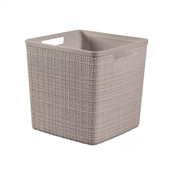 CURVER Cesto Jute Quadrado 17L 28x28x27cm Bege