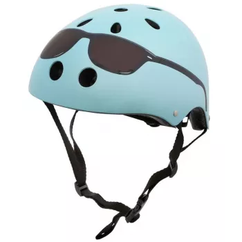 Hornit Shark Capacete para Criança, 53-58 cm, Azul